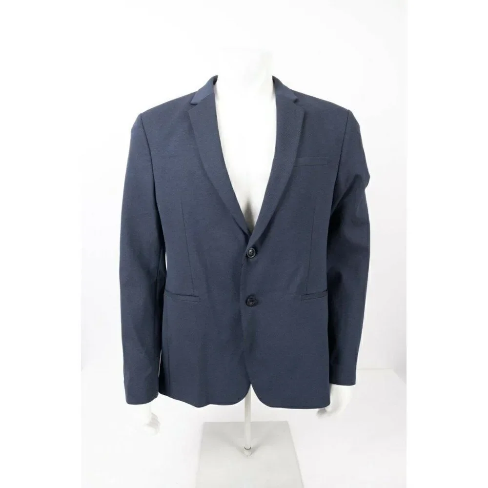 Zara Mens Suit Jacket Blazer EU 48 US 38 Textured